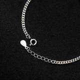 925 Sterling Silver Colorful Zircon Chain Bracelet for Women