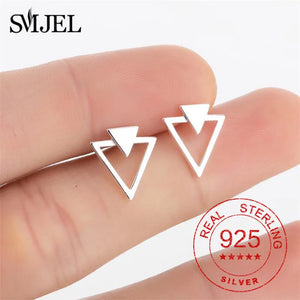 925 Silver Crystal Crown Earrings Wedding Jewelry