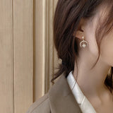 925 Silver Crystal Star Moon Stud Earrings Wedding Party Jewelry