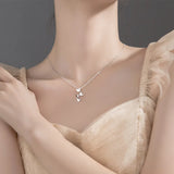 925 Silver Butterfly Choker Necklace Boho FINE Jewelry For Women