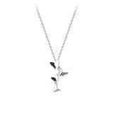 925 Silver Butterfly Choker Necklace Boho FINE Jewelry For Women