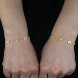 925 Silver MAMA Bracelet Plated for Mother's Gift
