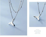 925 Silver Mermaid Tail Anklet Beach Jewelry