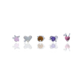 925 Sterling Silver Animal Stud Earrings for Women Girls Kids