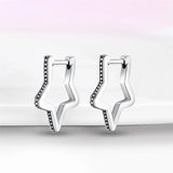 925 Silver Flower Insect Glow Bee Fish Earrings Women Luminous Jewelry