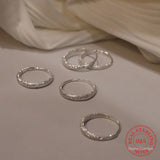 925 Silver Earrings Sparkling Ear Piercing Jewelry Huggie Round Sand