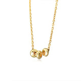 925 Silver Geometric Pendant Necklace - Women