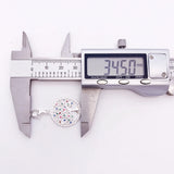 Colorful Tree Pendant Charm for Women in 925 Sterling Silver