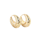 925 Sterling Silver Hollow Bohemian Earrings for Women - Party Jewelry