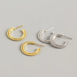 925 Silver Small Bead Stud Earrings for Women