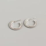 925 Silver Small Bead Stud Earrings for Women