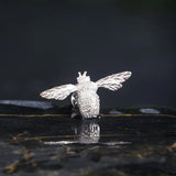 925 Silver Bee Brooch Collar Pin for Women