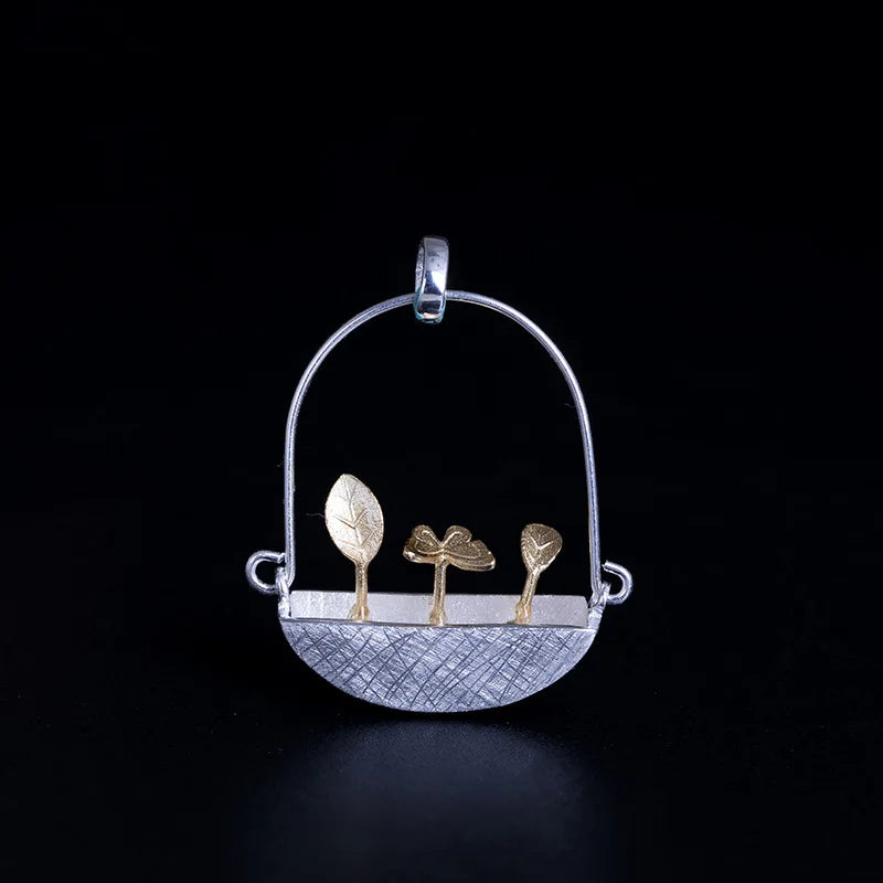 925 Sterling Silver Butterfly Pendant Necklace Vintage Accessories