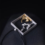 925 Silver Cat Pendant Necklace for Women Party Accessories