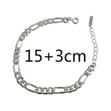 925 Silver Chain Bracelet Women's Jewelry
