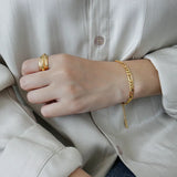 925 Silver Chain Bracelet Women's Jewelry