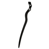 925 Silver Ebony Butterfly Hair Sticks Women Chinese Hanfu Hair Accessories