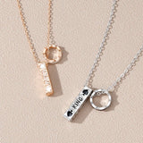 925 Sterling Silver King Queen Couple Necklace Men Women Gift