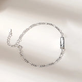 925 Silver Love Letter Couple Rings Romantic Gift