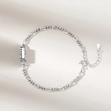925 Silver Love Letter Couple Rings Romantic Gift