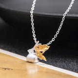 925 Silver Persimmon Pendant Necklace for Women