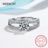 925 Sterling Silver CZ Rings for Women Wedding Jewelry YGR160