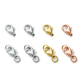 925 Sterling Silver Lobster Clasp Hooks for Necklace Bracelet DIY