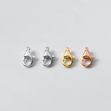 925 Sterling Silver Lobster Clasp Hooks for Necklace Bracelet DIY