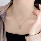925 Silver Mickey Pendant Necklace for Women