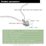 925 Silver Mickey Pendant Necklace for Women