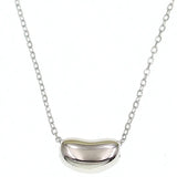 925 Sterling Silver Peas Pendants Necklace for Women Bride Wedding