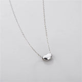 925 Sterling Silver Peas Pendants Necklace for Women Bride Wedding