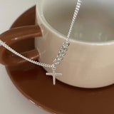 Real 925 Sterling Silver Choker Necklace Bohemian Jewelry