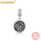 925 Sterling Silver Retro Animals Dangle Charms Beads for Bracelet Necklace
