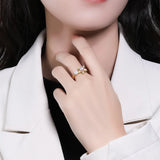 925 Silver Adjustable Ring Setting for Women Semi Mount Base
