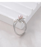 925 Silver Adjustable Ring Setting for Women Semi Mount Base