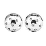 Real 925 Sterling Silver Open Bangle Caps with Clear CZ Women Jewelry