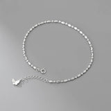 925 Silver Butterfly Anklets Fine Foot Chains Ankle Bracelets