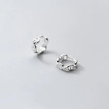 Minimalist Geometric Hoops Earrings for Women