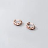 Minimalist Geometric Hoops Earrings for Women