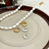 925 Silver Twill Pattern Small Hoop Earrings for Women Girls