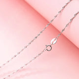 925 Silver Snake Bone Chain Necklace 18k Rose DIY Jewelry Findings