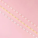 925 Silver Snake Bone Chain Necklace 18k Rose DIY Jewelry Findings