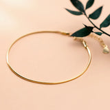 925 Silver Snake Chain Bracelet Classic Thin Bangle