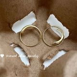 925 Silver Spiral Hoop Earrings Geometric Circle Jewelry Women