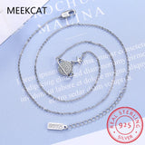925 Sterling Silver Universe Star Necklace Mother's Gift