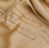 925 Silver Tassel Cross Earrings Party Jewelry Bohemian Accessory