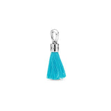 925 Silver Tassel Dangle Pendants Beads for DIY Jewelry