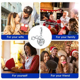925 Silver Tree Of Life Charm Bead Pendant Fit Bracelet Necklace