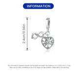 925 Silver Tree Of Life Charm Bead Pendant Fit Bracelet Necklace